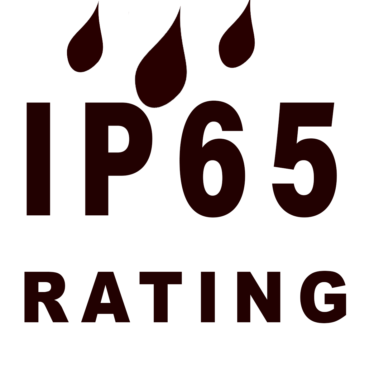 IP reting 65  Jet-proof